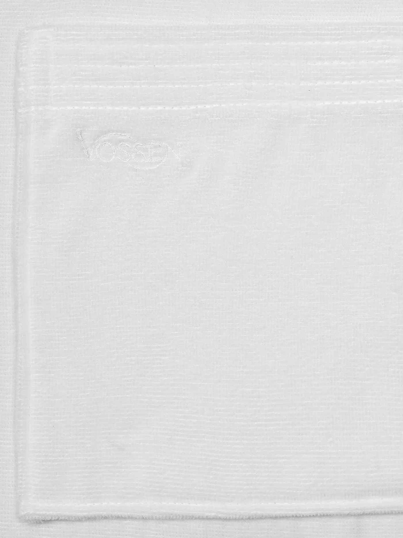 VOSSEN | Unisex Bademantel TEXAS Weiss | weiss