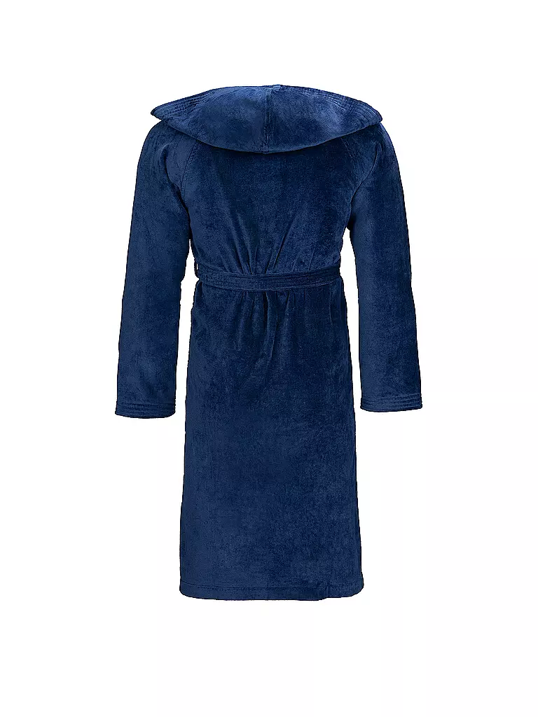 VOSSEN | Unisex Bademantel TEXAS Winternight | blau