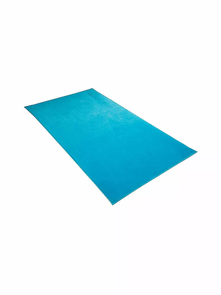 VOSSEN | Velour-Strandtuch "Beach Club" 100x180cm (turquoise) | türkis