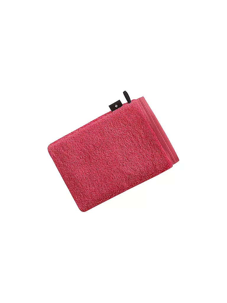 VOSSEN | Waschhandschuh 22x16cm VEGANISTA Strawberrytella | pink