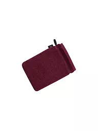 VOSSEN | Waschhandschuh PURE 16x22cm Berry | beere