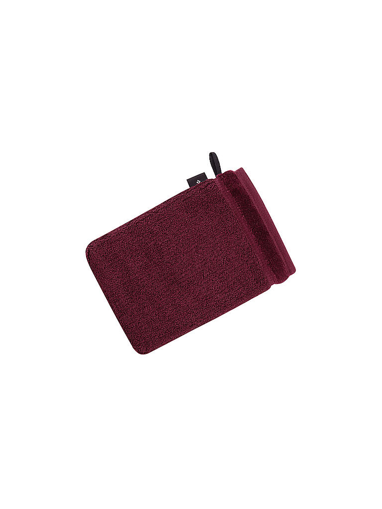 VOSSEN | Waschhandschuh Pure 16x22cm Berry | beere