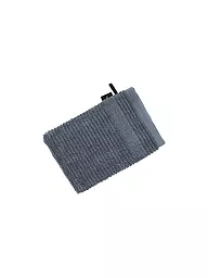 VOSSEN | Waschhandschuh TOMORROW 22x16m Weiss | grau