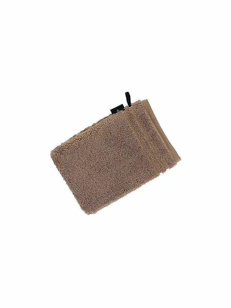 VOSSEN | Waschhandschuh VIENNA STYLE SUPERSOFT 16x22cm Camel | camel