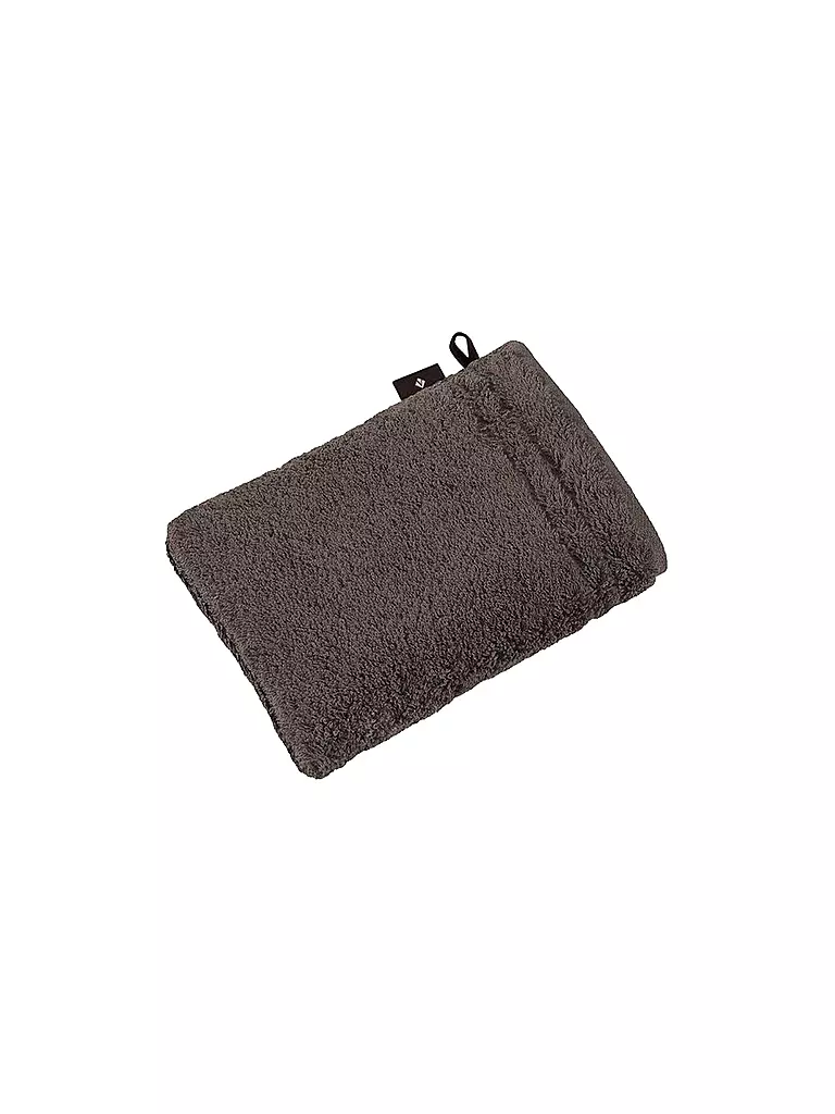 VOSSEN | Waschhandschuh VIENNA STYLE SUPERSOFT 16x22cm Slate Grey | grau