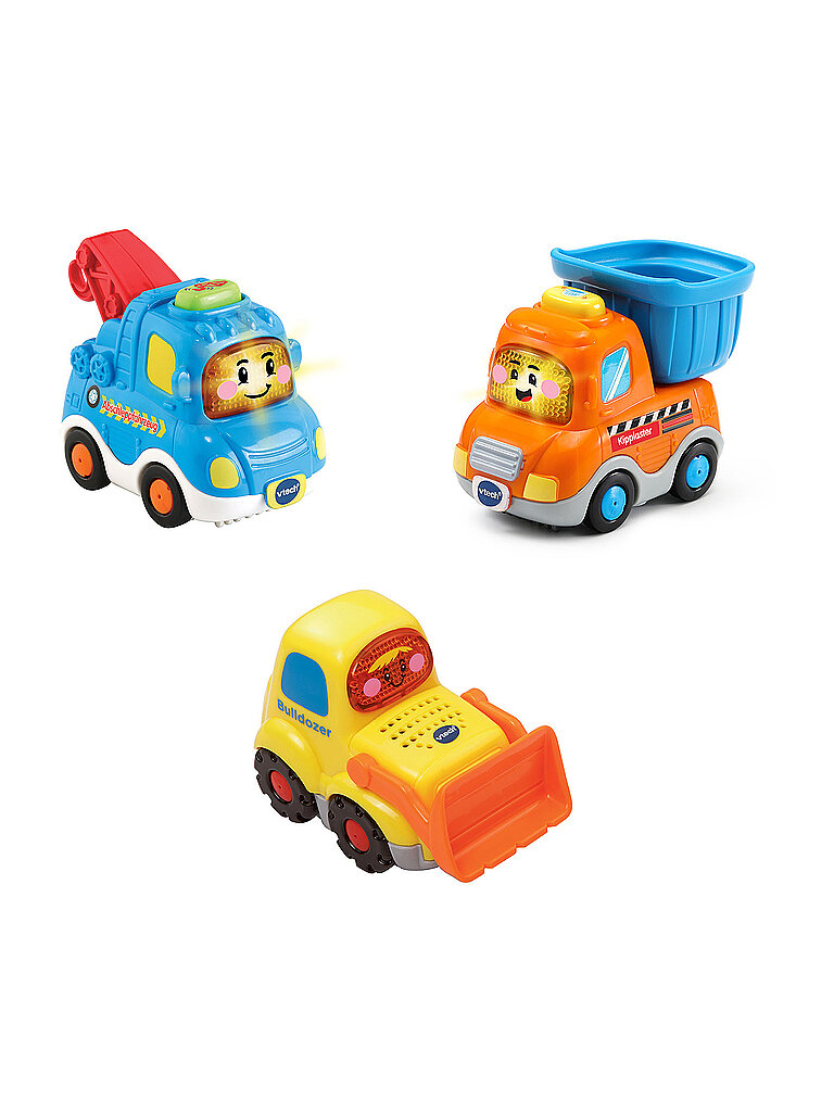 VTECH Tut Tut Baby Flitzer - 3er Set Baustellenfahrzeuge
