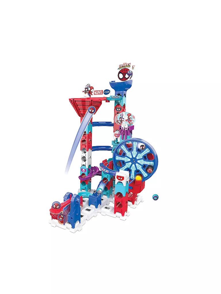 VTECH | Marble Rush - Spidey Super Spin Challenge SP300 E Kugelbahn | keine Farbe