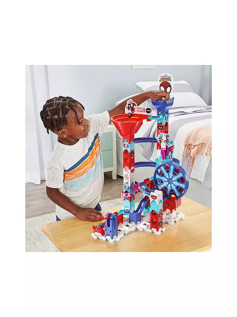 VTECH | Marble Rush - Spidey Super Spin Challenge SP300 E Kugelbahn | keine Farbe
