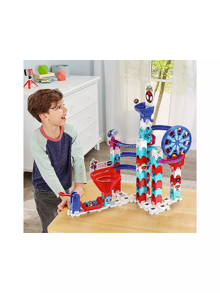 VTECH | Marble Rush - Spidey Super Spin Challenge SP300 E Kugelbahn | keine Farbe