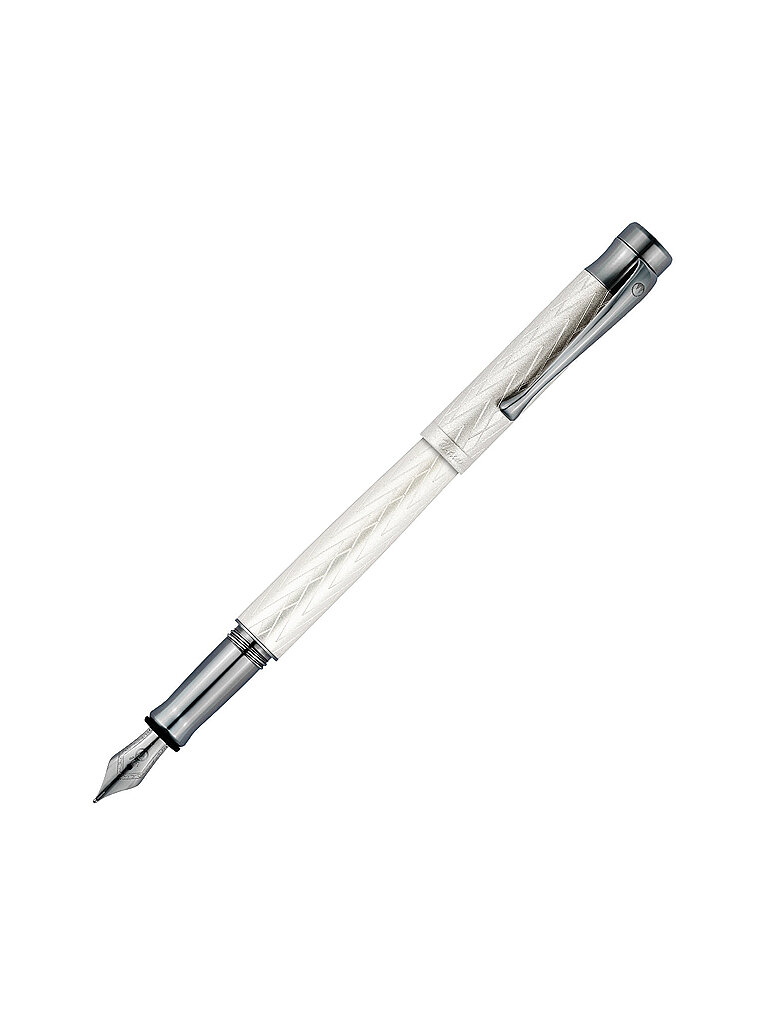 WALDMANN Füllhalter AURA NIGHT Sterling Silber M silber
