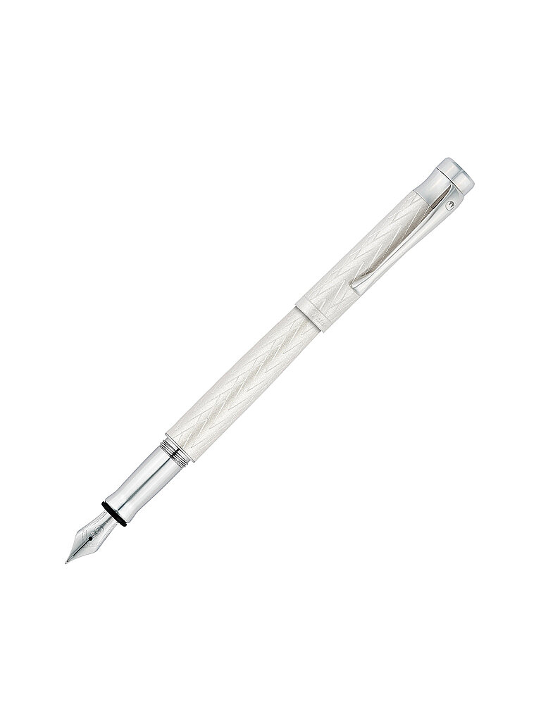 WALDMANN Füllhalter  AURA DAY Sterling Silber M  silber