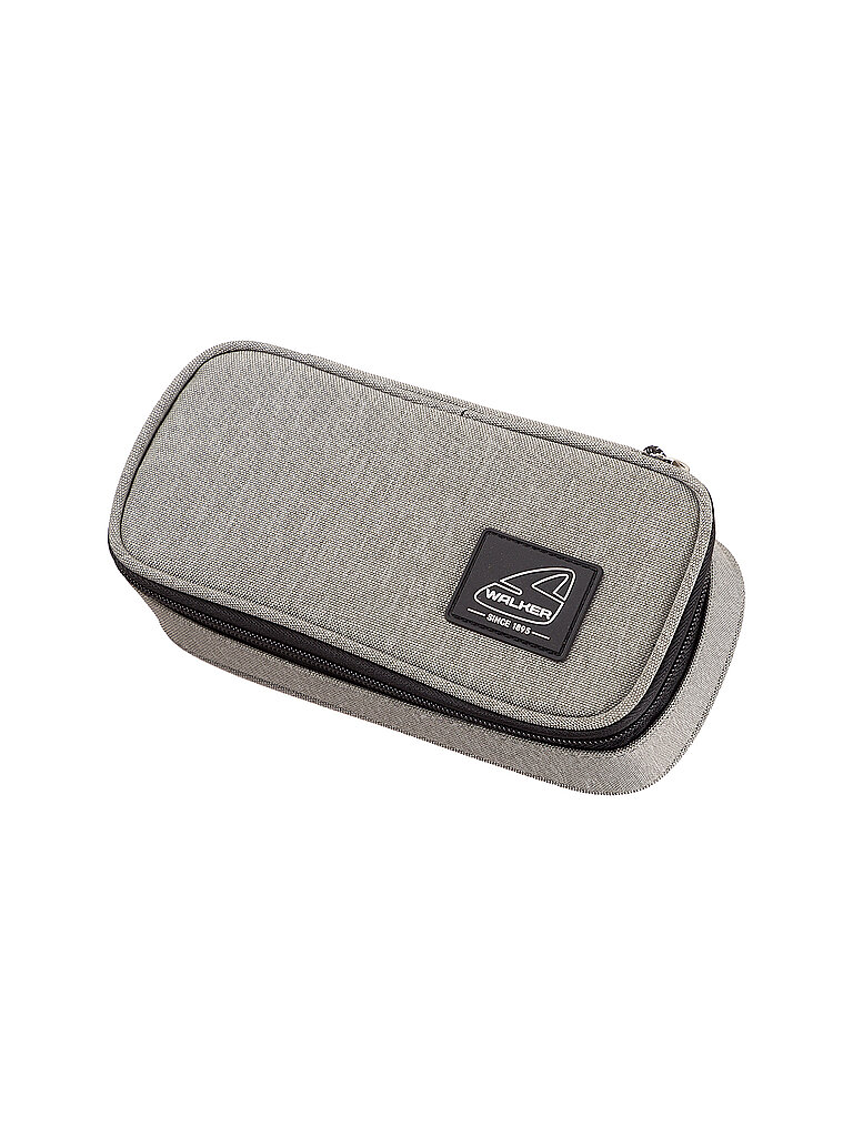 Walker Federmappe Concept grau 21x10x6cm mit Innenklappe Polyester 9002638191649 WALKER