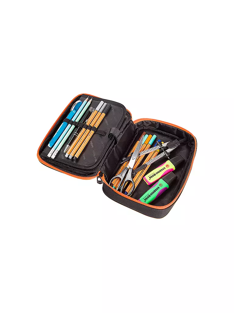 WALKER | Federmappe Pencil Box BIG Wizzard | blau