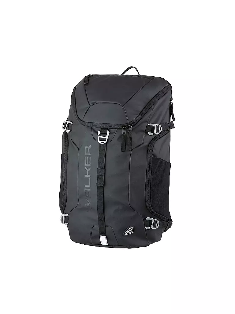 WALKER | Rucksack "Balance - Black Coated" | schwarz