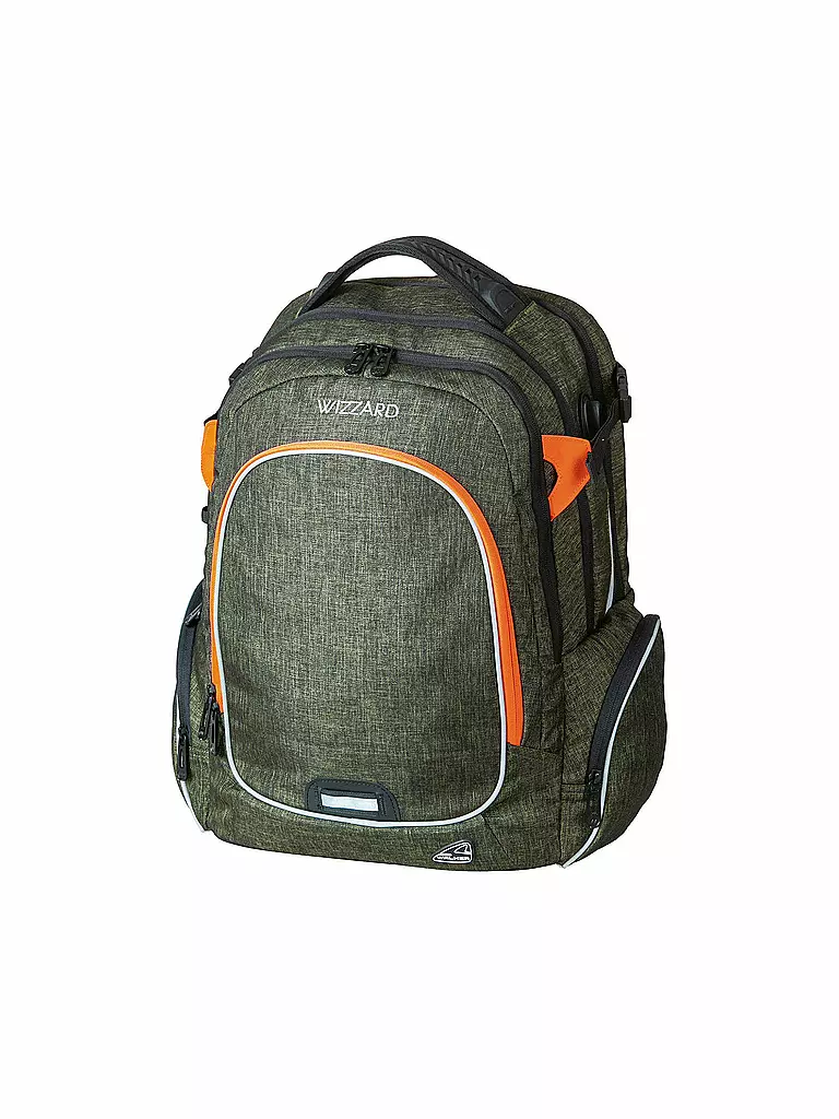 WALKER | Rucksack "Campus Wizzard - Olive Melange" | keine Farbe