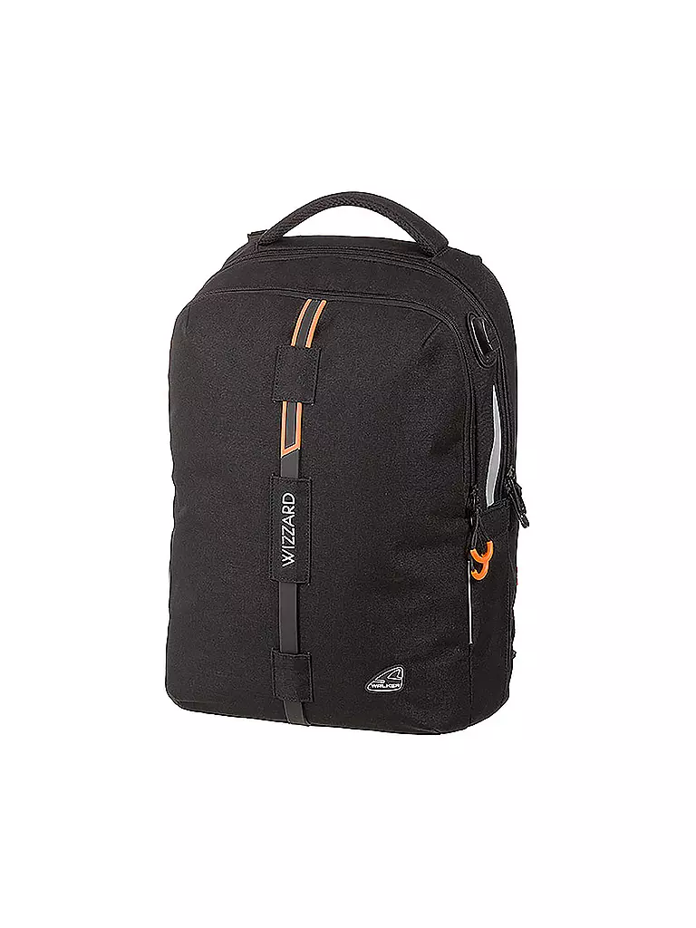 WALKER | Rucksack "Wizzard Elite - Black Melange" | schwarz