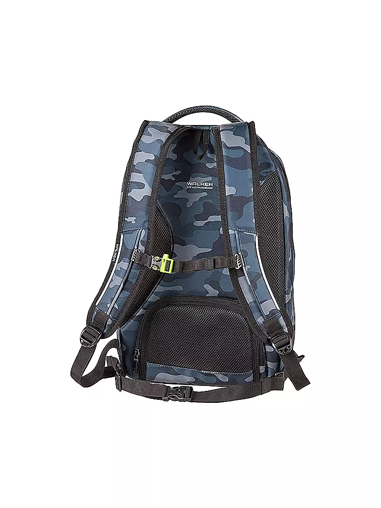 WALKER | Rucksack Pure College Camouflage Grau Blau | grau