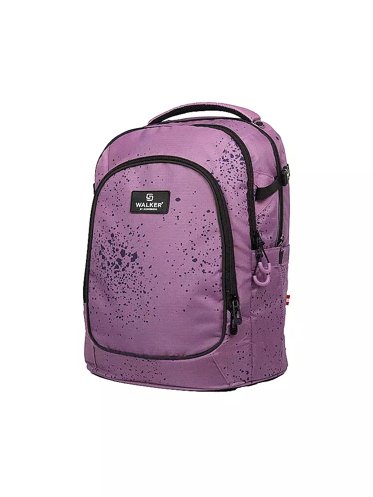 WALKER | Schulrucksack Campus Evo 2.0 Purple Splash  | beere