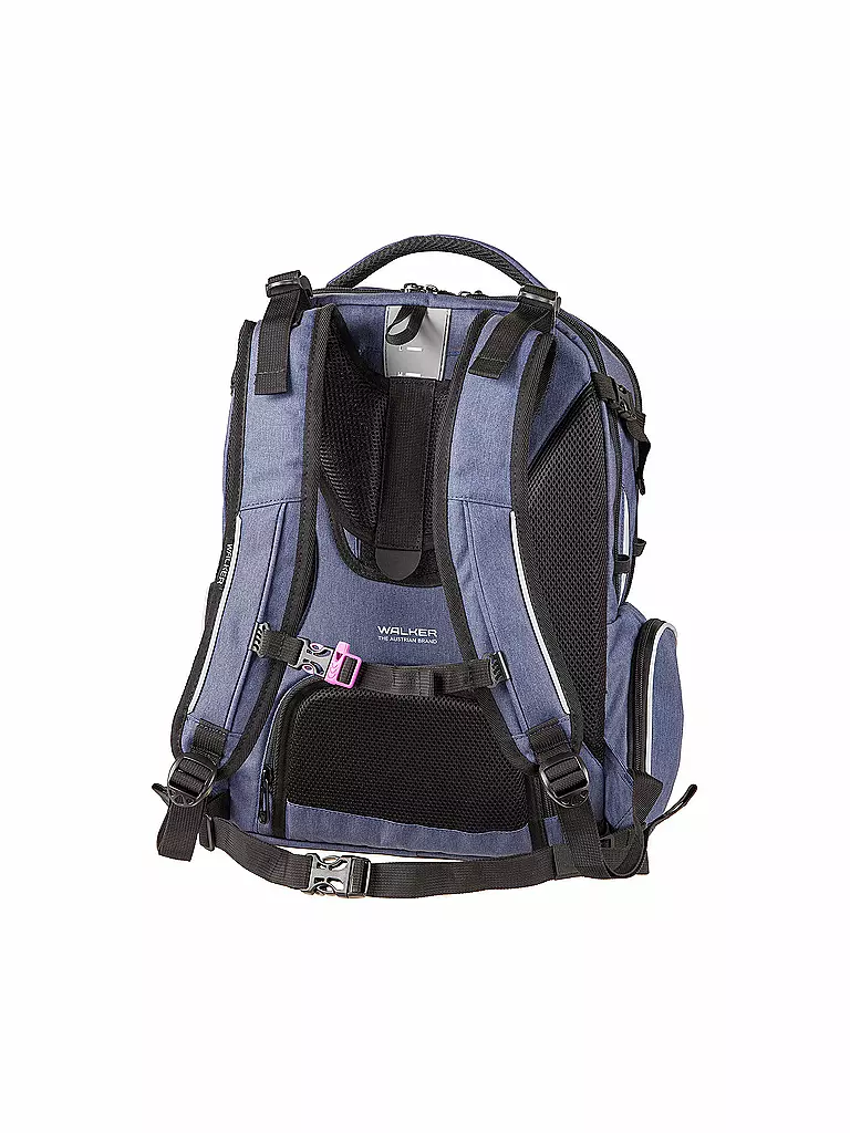 WALKER | Schulrucksack Campus Evo Wizzard Blue Ivy Pink | blau