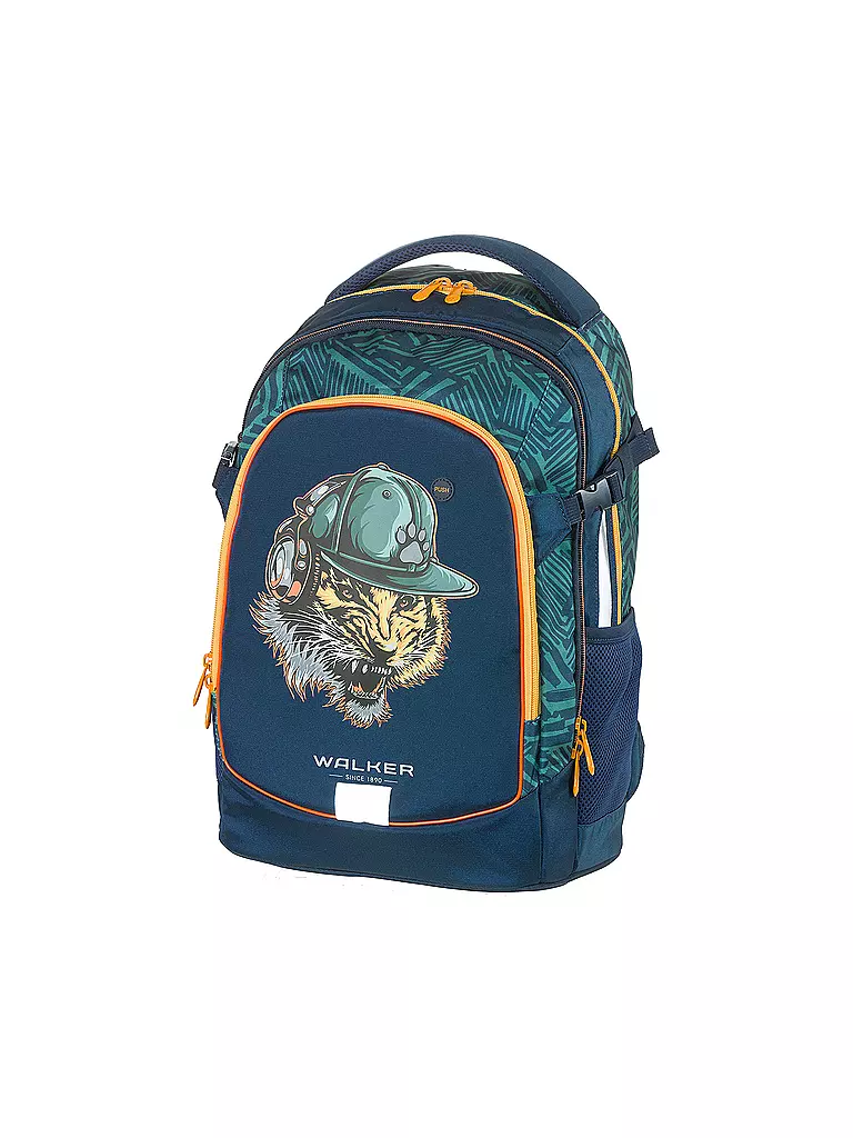 WALKER | Schulrucksack Fame 2.0 Beast Mode | petrol