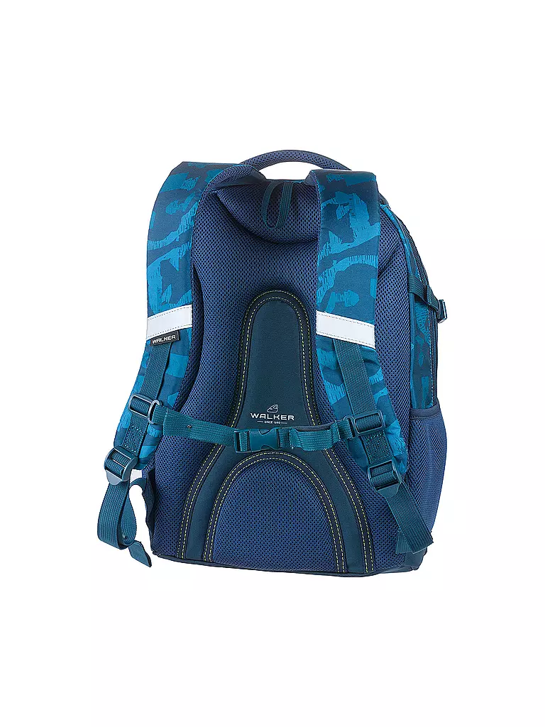 WALKER | Schulrucksack Fame 2.0 Gorilla Funk | petrol