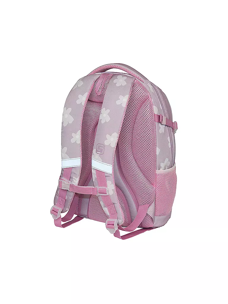 WALKER | Schulrucksack Fame 2.0 Uni 90ies Flower Powder | rosa