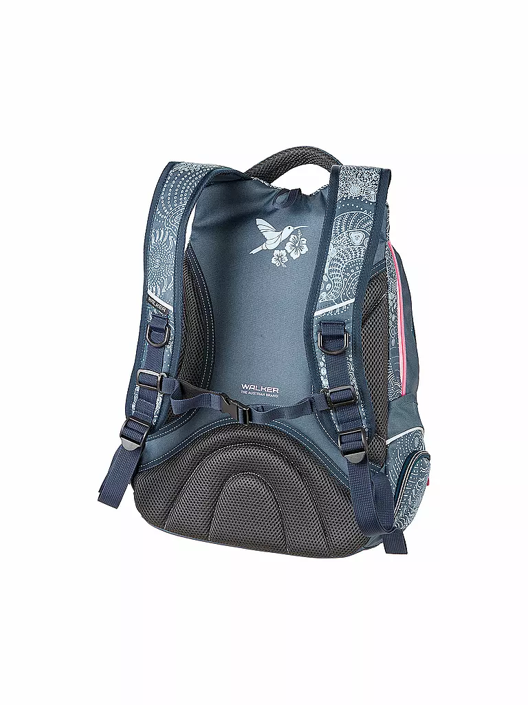 WALKER | Schulrucksack Fame Glow in the Dark Blau | blau