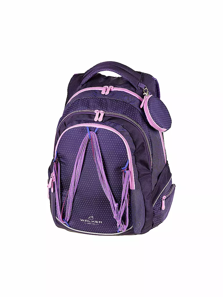 WALKER | Schulrucksack Fame Twist Violett | lila