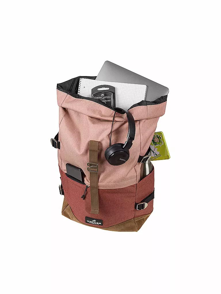 WALKER | Schulrucksack Roll Up Two Concept  Terra Rust | keine Farbe