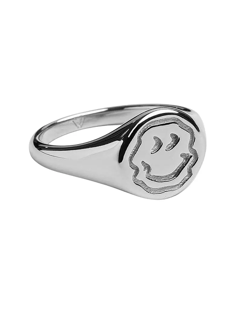 WARPEDSENSE | Ring WARPED® SMILEY | silber