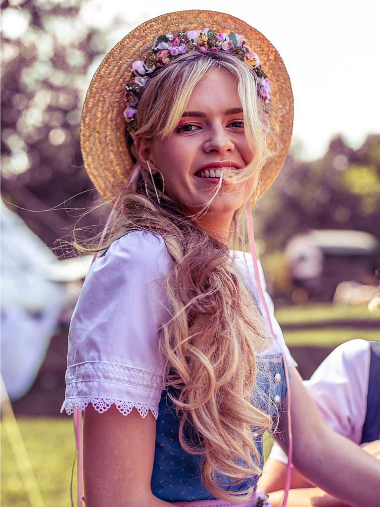 WE ARE FLOWERGIRLS Blumenkranz "Emmalein" bunt