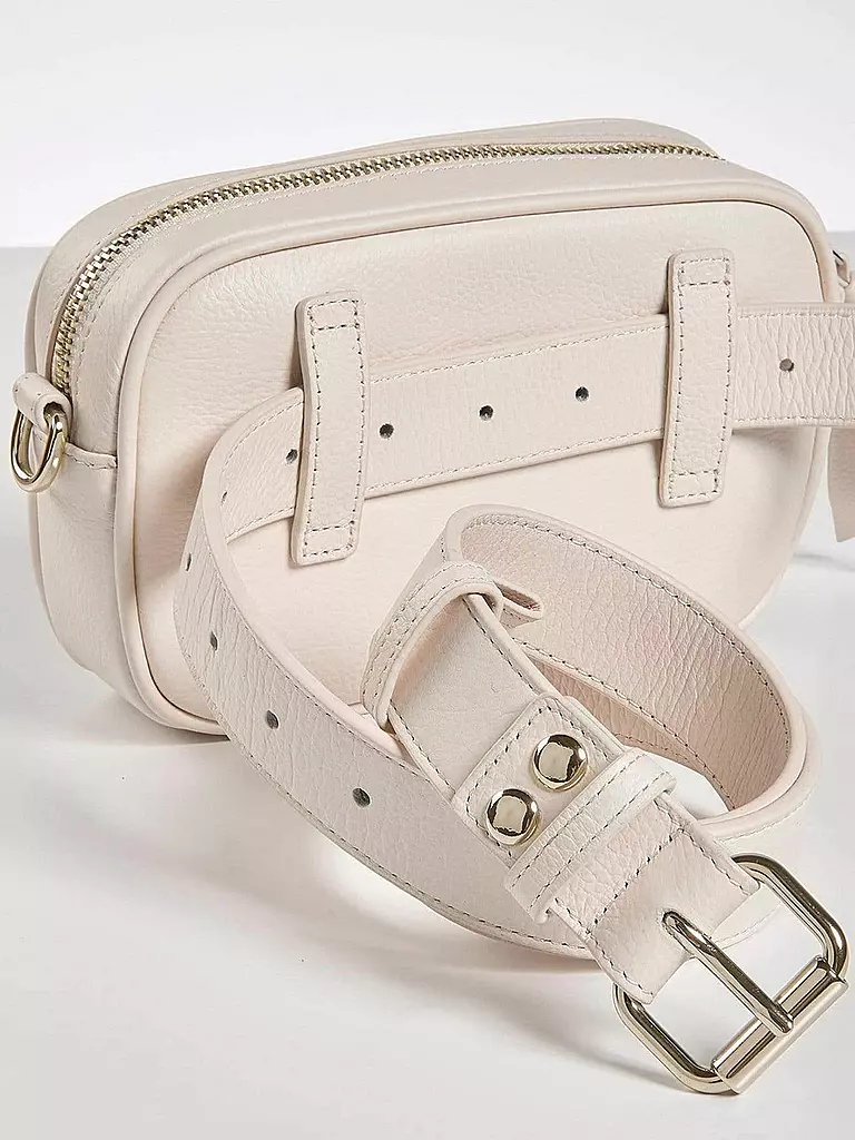 WEAT | Ledertasche - Gürteltasche | schwarz