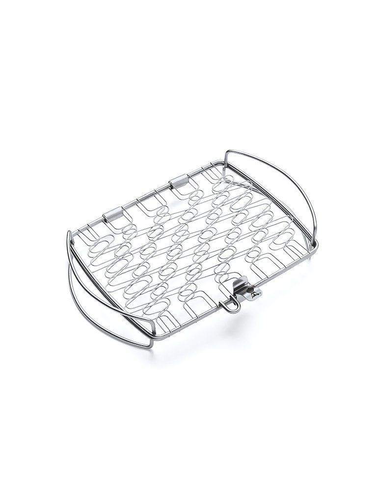 WEBER GRILL Fisch- und Gemüsehalter klein (ab 37cm) silber