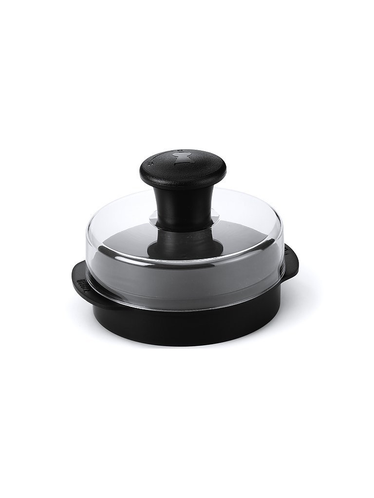 WEBER GRILL Hamburgerpresse schwarz