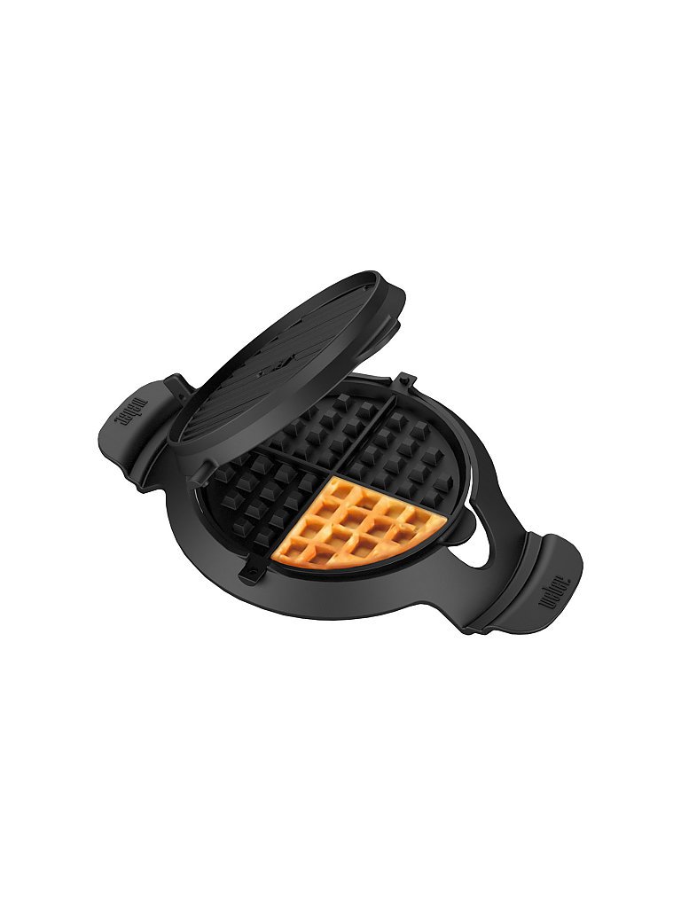 WEBER GRILL Gourmet BBQ System - Waffel- und Sandwich Einsatz  schwarz