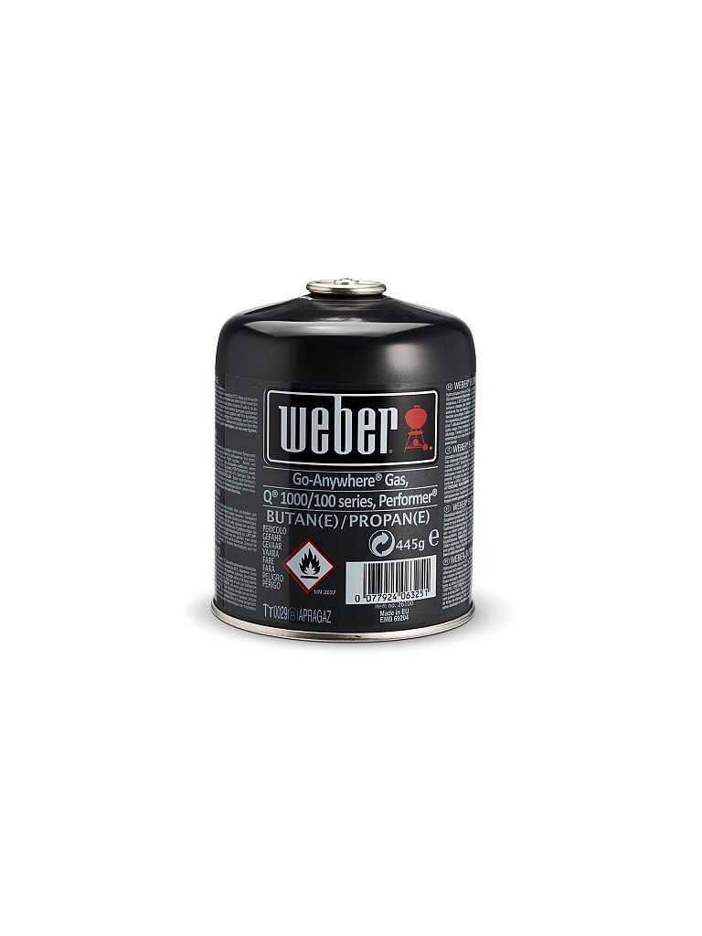 WEBER GRILL Gas-Kartusche 0,63 kg