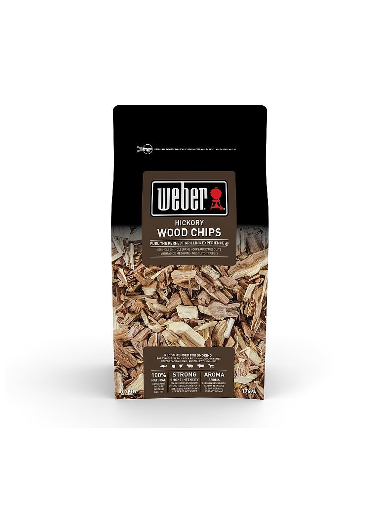 WEBER GRILL Räucherchips Hickory 700g braun