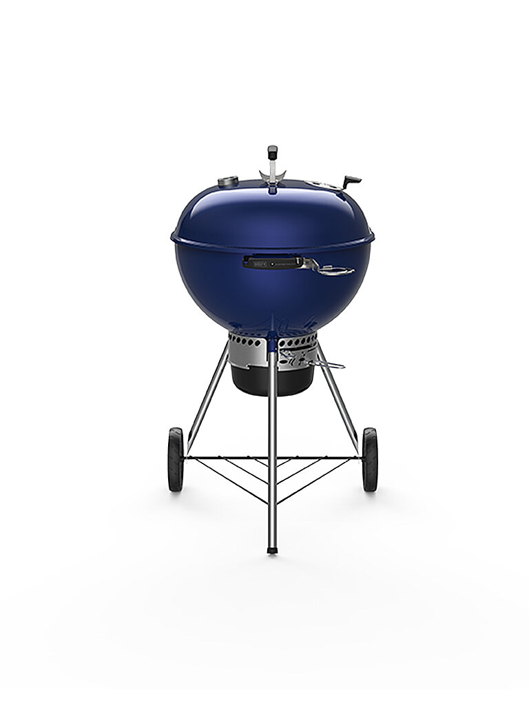 WEBER GRILL Master-Touch GBS C-5750 – Holzkohlegrill Set Ø 57 cm Deep Ocean Blue blau