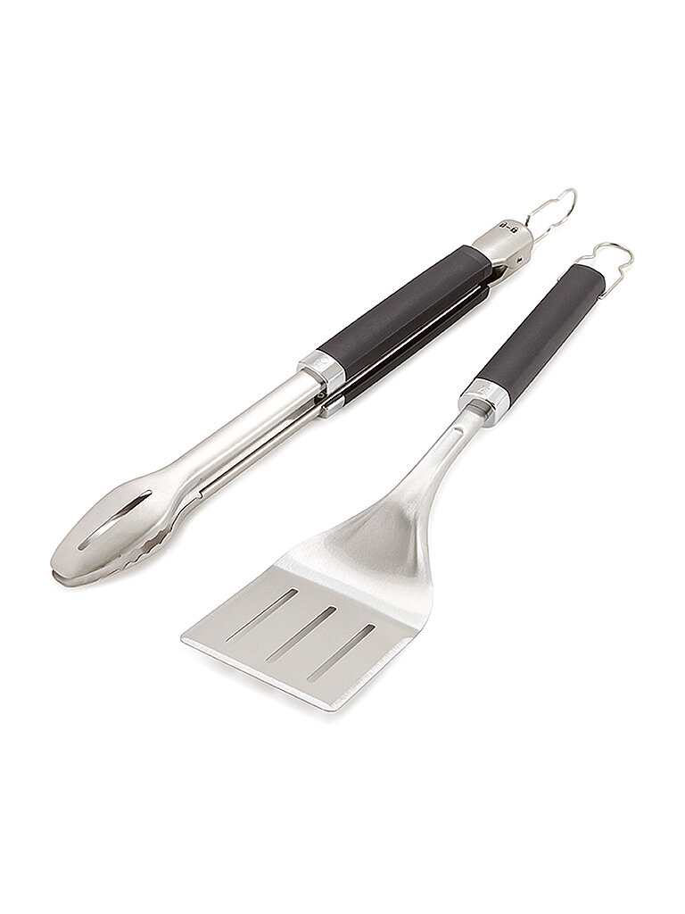 WEBER GRILL Precision Grillbesteck Set 2 tlg 6763 silber