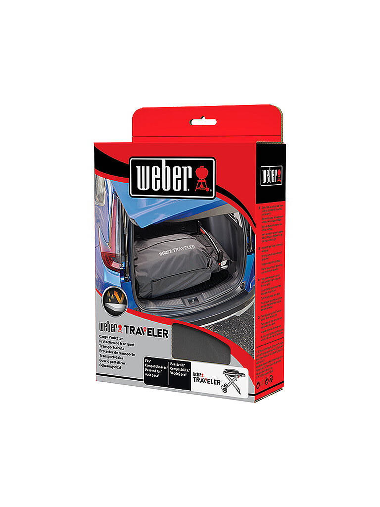 WEBER GRILL Traveler Transportschutz 7030 schwarz