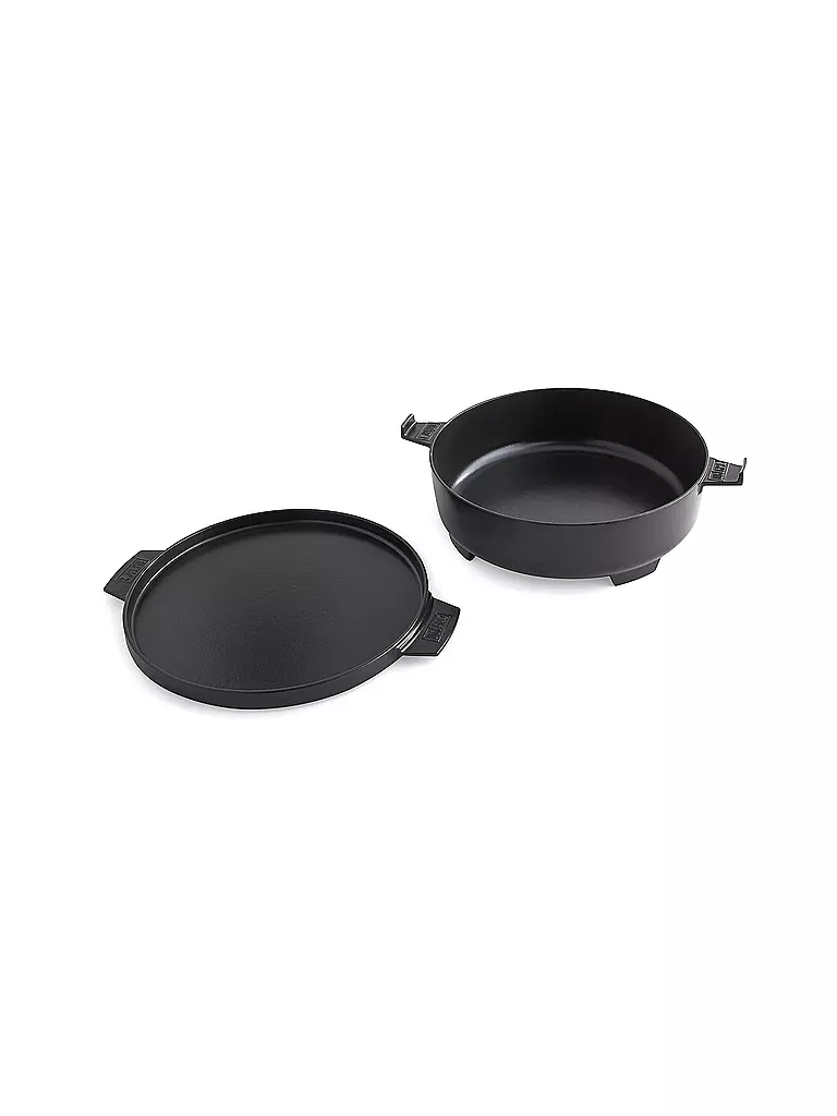 WEBER GRILL | 2 in 1 Dutch Oven - Pfanne 8857 | schwarz