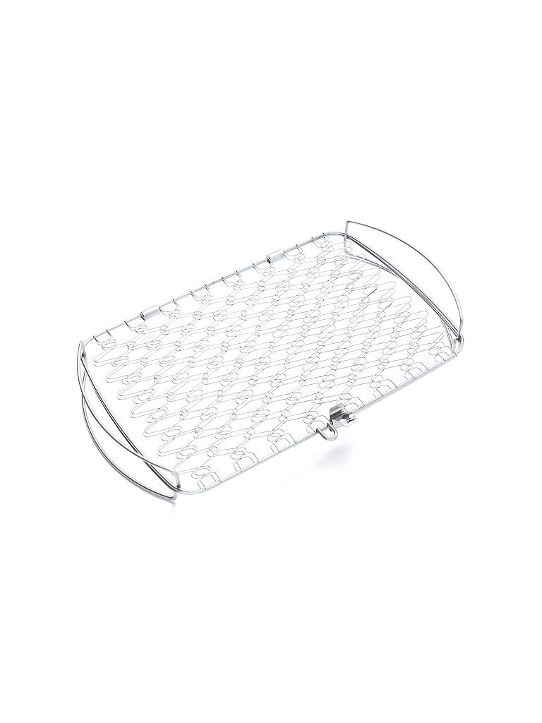 WEBER GRILL | Fisch- und Gemüsehalter gross (ab 57cm) | silber