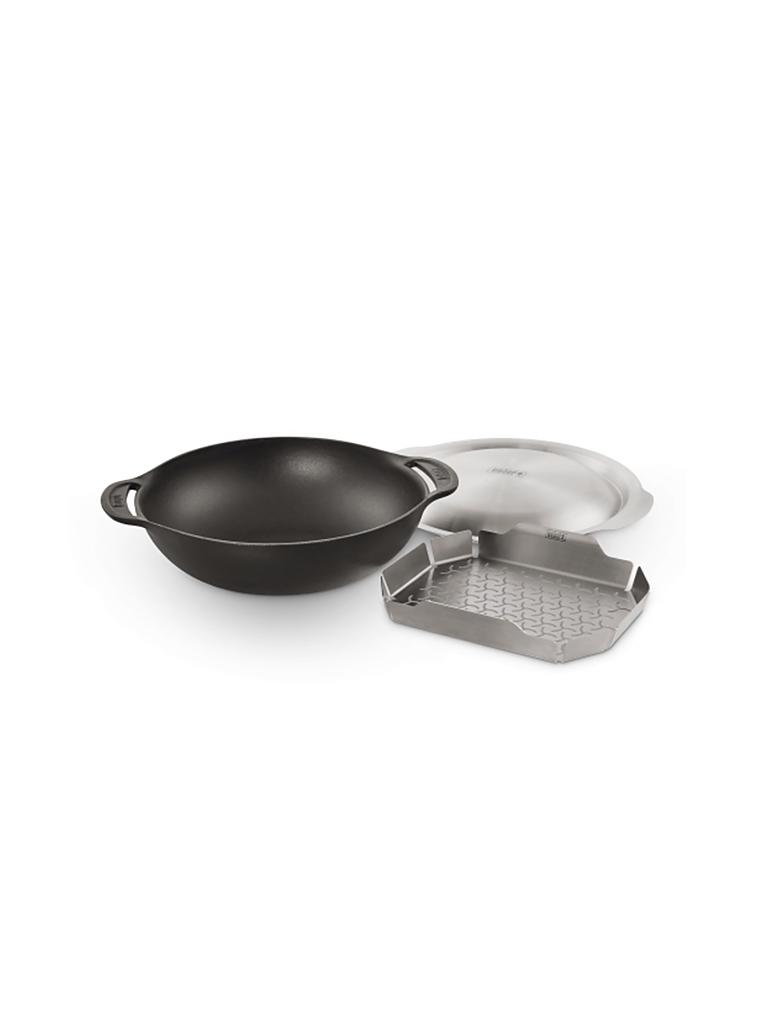 WEBER GRILL | GBS™ Wokeinsatz "Gourmet BBQ System" | schwarz