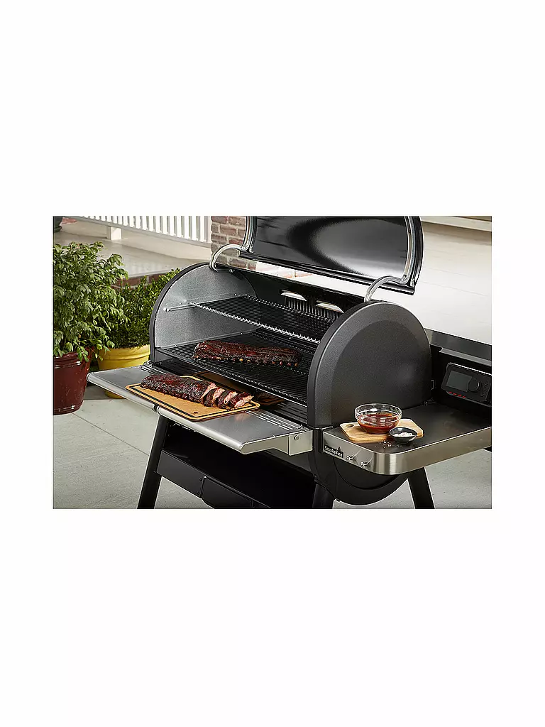 WEBER GRILL | Smokefire klappbarer Edelstahl Fronttisch 7003 | keine Farbe