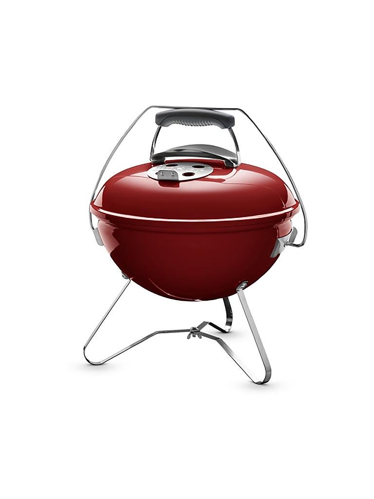 WEBER GRILL Smokey Joe® Premium Holzkohlegrill 37 cm rot