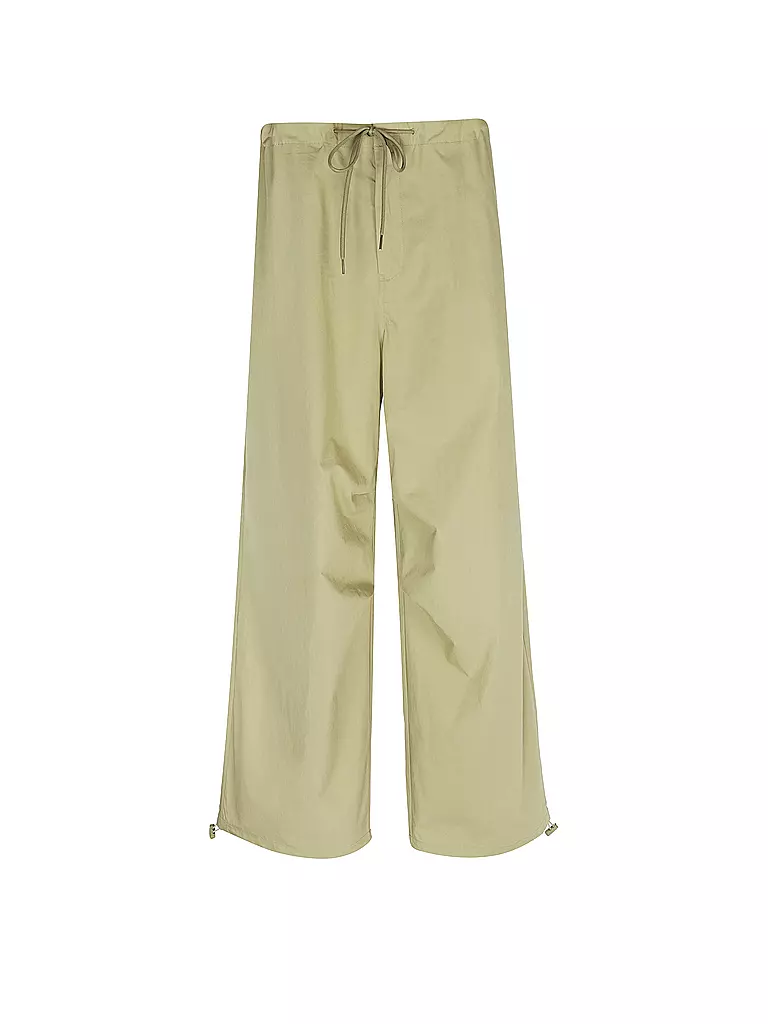 WEEKDAY | Hose Wide Leg PARACHUTE | olive