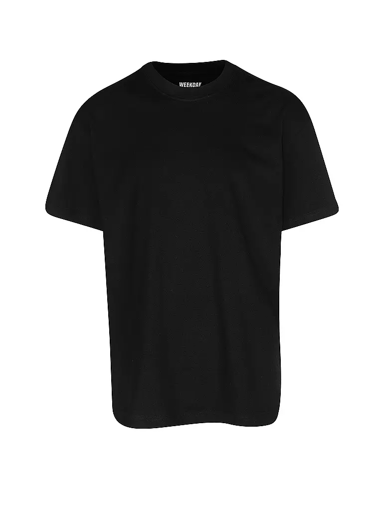 WEEKDAY | T-Shirt OVERSIZED | schwarz