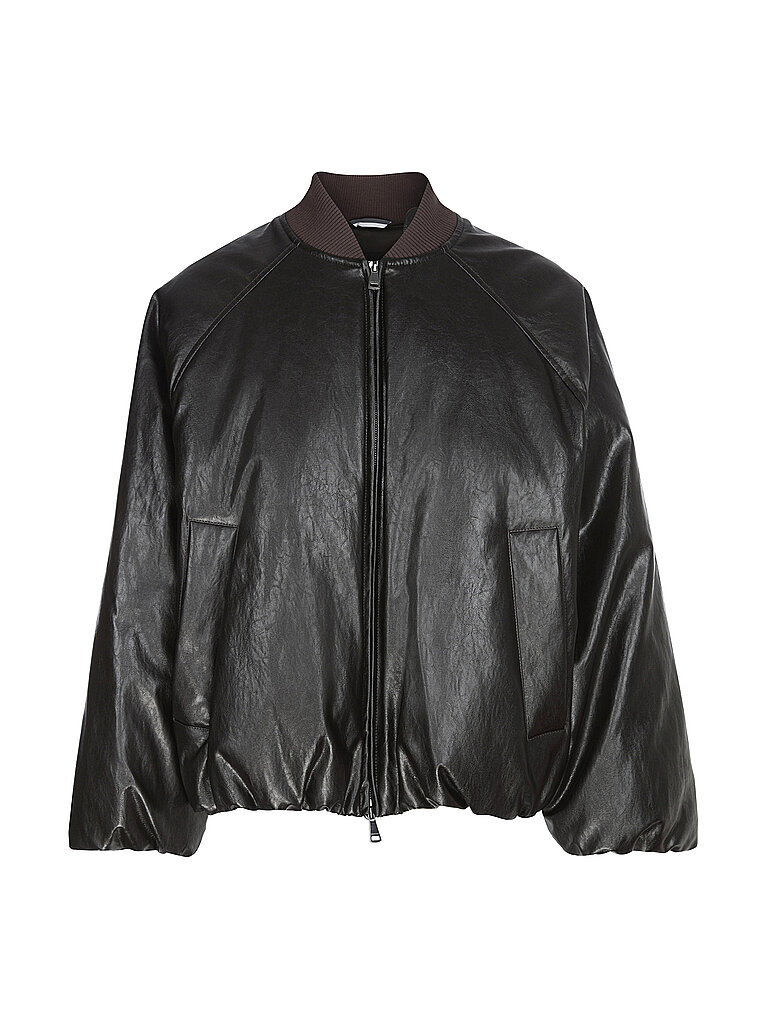 WEEKEND MAX MARA Daunenjacke in Lederoptik POTENTE – WEEKEND MAX MARA