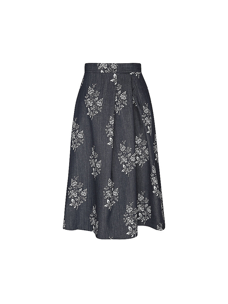 WEEKEND MAX MARA Midirock STRUZZO dunkelblau | 36