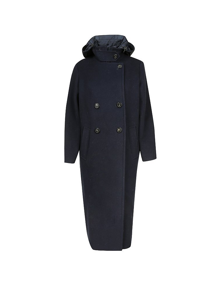 WEEKEND MAX MARA Wollmantel Unigeno 2 in 1 blau | 38